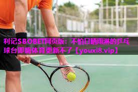 利记SBOBET网页版：不怕日晒雨淋的乒乓球台即嗨体育更新不了